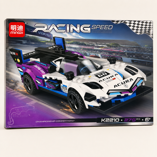 Caja del automóvil de carreras K2210 de 276 piezas