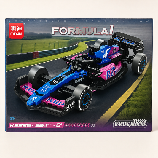 Caja completa del automóvil Fórmula 1 armable modelo K2236