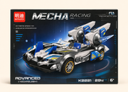 Caja del automóvil futurista Mecha Racing K2221 de 294 piezas