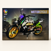 Caja completa de la motocicleta deportiva armable de 447 piezas