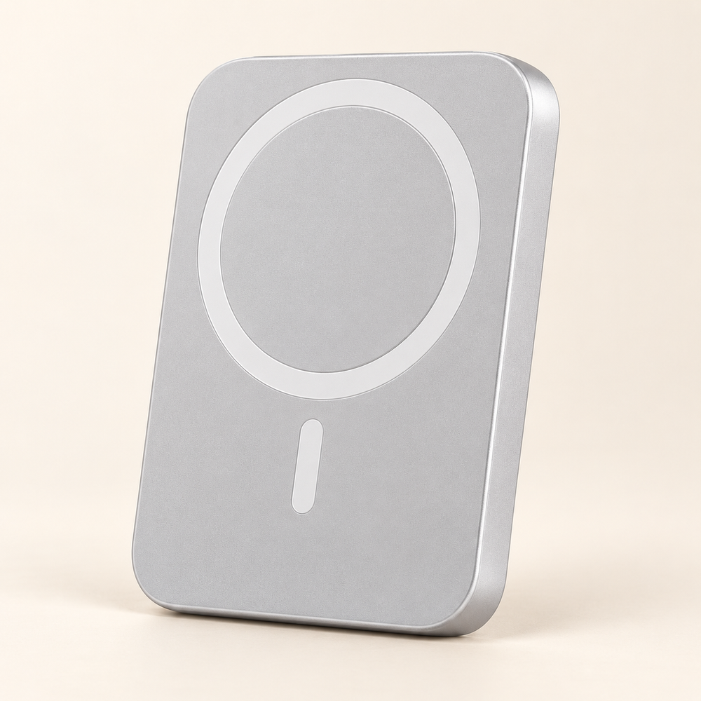 Power Bank Magnético Inalámbrico 5000 mAh – Compatible con MagSafe