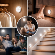 Pack 5 Luces LED con Sensor de Movimiento – Recargables USB